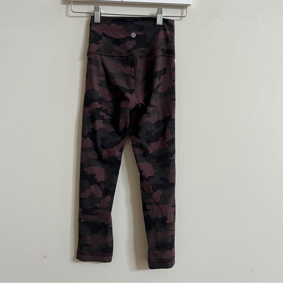 Lululemon Wunder Train High-Rise Crop 21" Heritage 365 camo - Picture 2 of 3